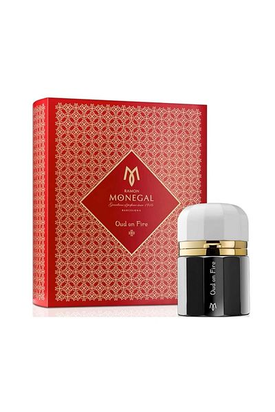 Ramon Monegal Oud On Fire, Perfume Extract, Unisex, 100 ml