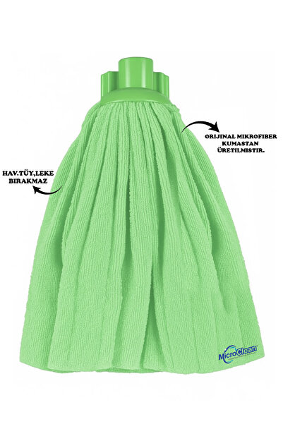 Micro Clean Mega Boy Renkli Mikrofiber Paspas Mop Yedek Ucu