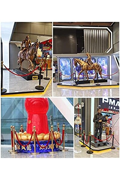 Generic Velvet Queue Barrier Rope for VIP Entry, Hospital/Bank Hanging Stanchion Rope/Crowd Control Rope Bar