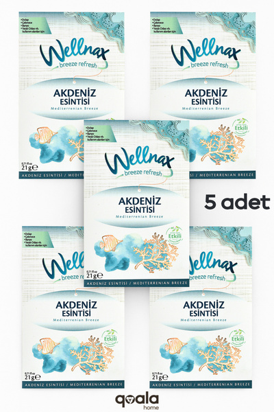 Wellnax breeze refresh ( 5 ADET ) AKDENİZ ESİNTİSİ | Dolap Ve Çekmece Kokusu ...