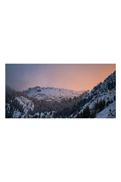 OEM Tablou Canvas, "Intre zi si noapte muntoasa liniste", 70 x 50cm