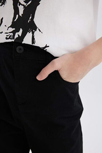 ASL GOLF CLUB Erkek Çocuk Lacivert Okul Pantolonu Rahat Kalıp, Dayanıklı Kumaş 6-10 Yaş