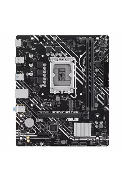 ASUS Prime H610M-F D4 R2.0 DDR4 (3200MHz)OC M.2 HDMI PCIe 4.0 1700P mATX Anakart