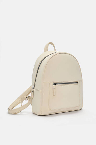 Pull & Bear Mini dokulu sırt çantası