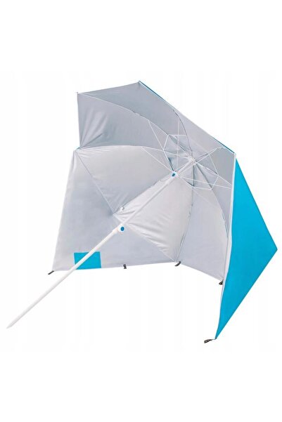 SERSIMO Ομπρέλα σκηνής θαλάσσης XXL, με 2 πλαϊνά τοιχώματα, BU14S, ρυθμιζόμεν...