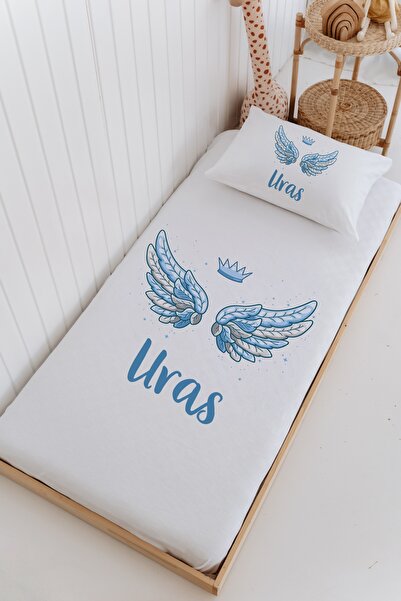 Lilabio İsme Özel %100 Pamuk Bebek Ve Çocuk Tek Kişilik 165 X 225 Cm Pike Tak...