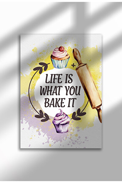 21mxm Artă murală în acuarelă pentru bucătărie – Postere cu citate culinare f...