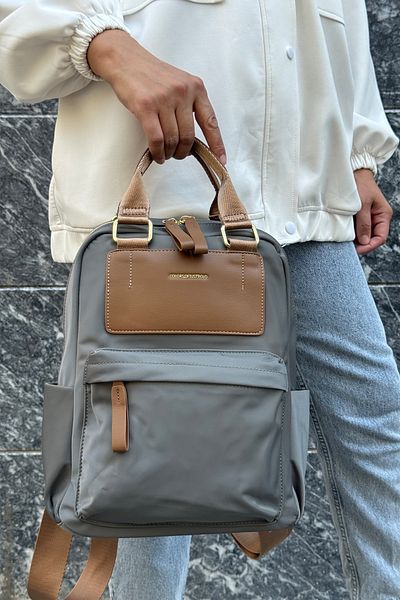 Just Polo JP Imported Satin Fabric Women's Backpack and School Bag