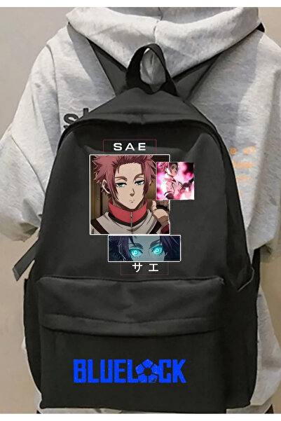 Gofeel Anime Blue Lock Sae Printed Backpack