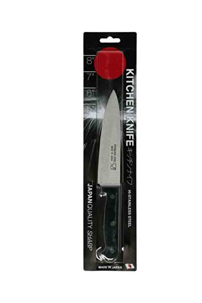 HONEYBEE سكين مطبخ من الفولاذ المقاوم للصدأ بمقبض مريح مقاس 6 بوصات