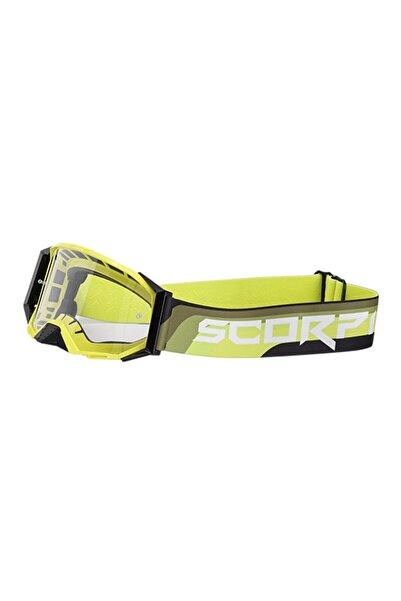 Scorpion Goggle Kross Gözlüğü E24 Sarı Siyah