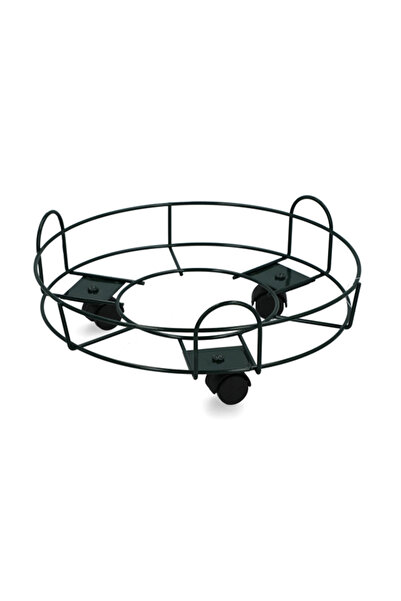 SERENE حامل نباتات دائري عالي الجودة سهل الحركة مزود بعجلات