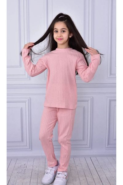ruhaay seasonal cotton long-sleeved chain braided female child bottom top suit