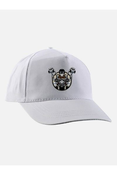 Özcan Tasarım Biker Printed Hat - Biker Hat