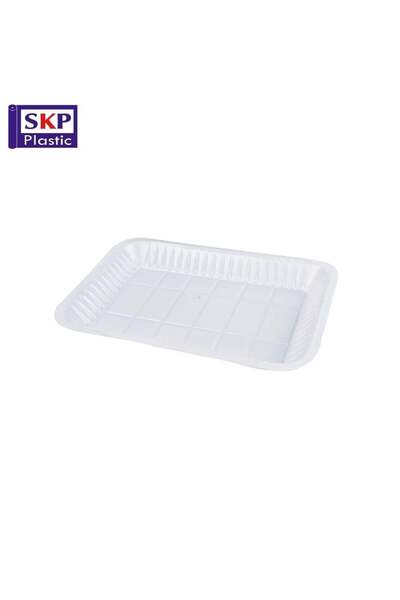 SKP Plastic صحن بلاستيك مستطيل رقم 3 (50حبة)