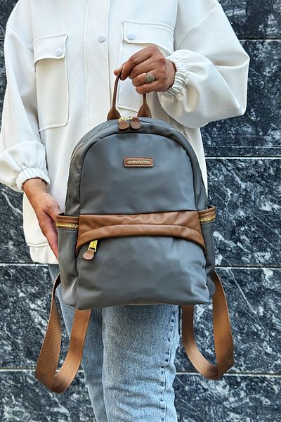 Just Polo JP Imported Satin Fabric Women's Backpack and School Bag