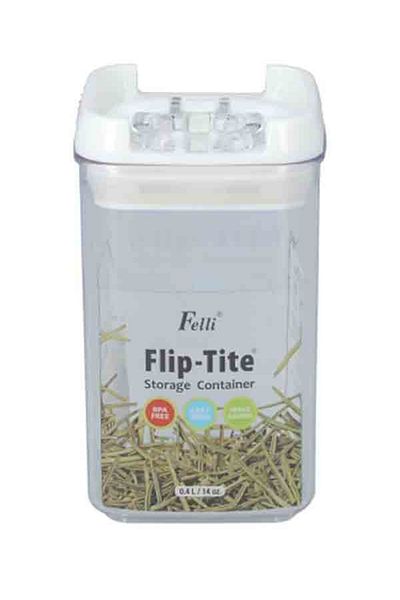 Felli Flip-Tite Square Storage Container 400 ml