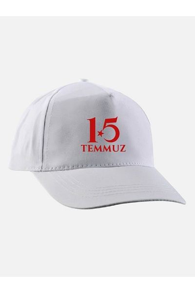 Özcan Tasarım 15Th of July Printed Hat - 15Th of July Hat