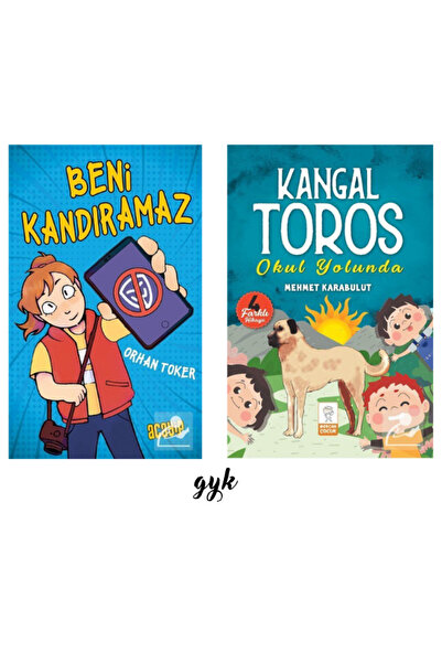 Mercan Çocuk Yayınları Beni Kandıramaz ve Kangal Toros / Okul Yolunda 2 Kitap...