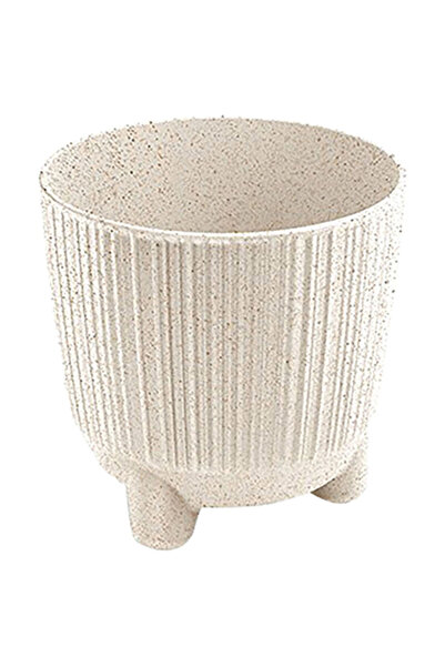 Prosperplast وعاء زهور خشبي متين وصديق للبيئة من Ryfo N Eco بسعة 4 لتر