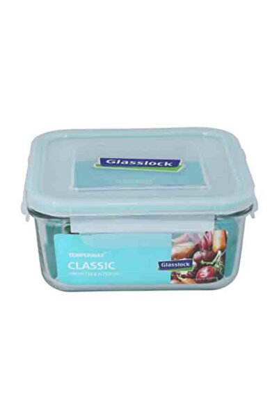 Glasslock وعاء تخزين الطعام تيمبر ماكس كلاسيك المربع 1180 مل