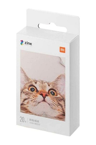 Xiaomi Portable Pocket Printer Photo Paper 2 x 3 inch, 20 Sheets