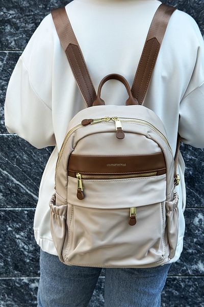 Just Polo JP Imported Satin Fabric Women's Backpack and School Bag