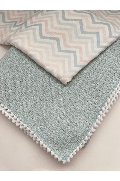 HEYBELİ ORGANİK %100 pamuk 100x110 yazlık bebek&çocuk pike battaniye & müslin...