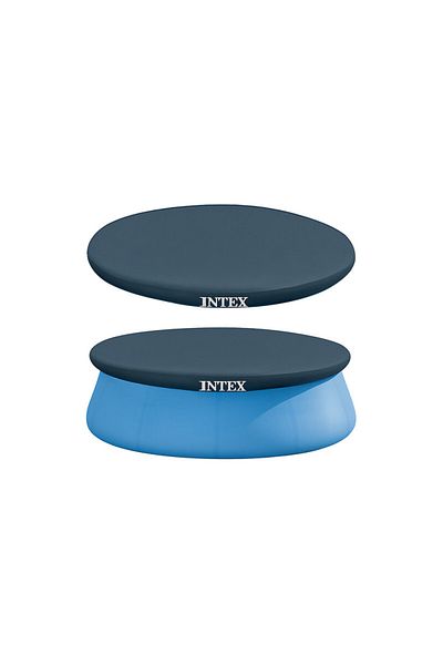 Intex Prelată de protecție pentru piscină, diametru 244 cm, izolație termică, vinil 110 g/m2