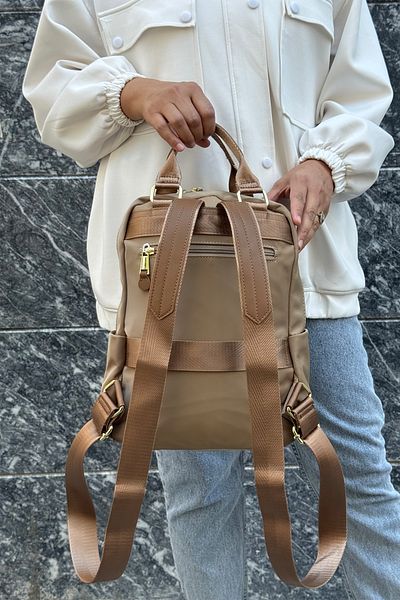 Just Polo JP Imported Satin Fabric Women's Backpack and School Bag
