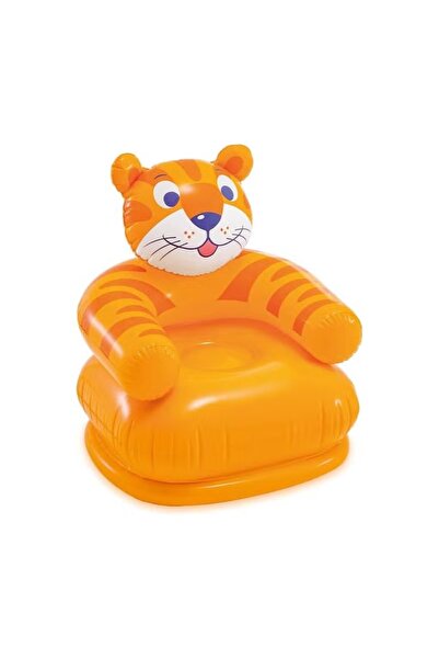 Intex Lightweight Portable Inflatable Happy Animal Chair Comfortable For Kids 65x64x79cm