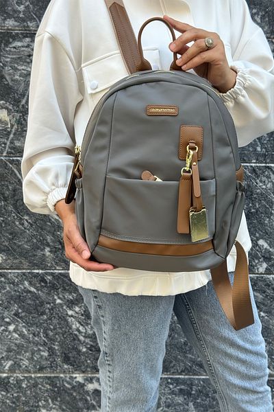 Just Polo JP Imported Satin Fabric Women's Backpack and School Bag