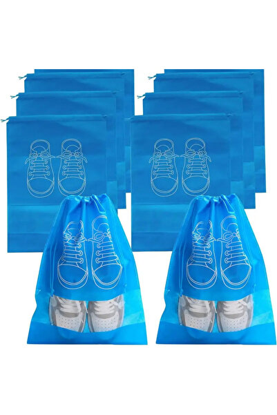 dukart Home Transparent Compartment Shoe Bag, 2 Pieces, Large