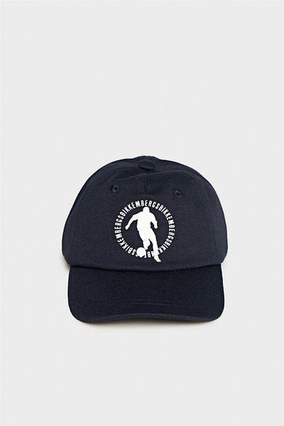 Bikkembergs قبعة زرقاء داكنة للأولاد