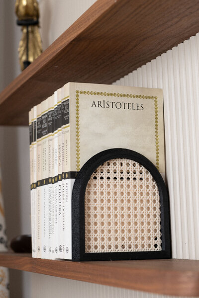 Alwen هازيران |   حامل الكتب |   ديكور خزانة الكتب |   فردي |   12.5×13×7 سم