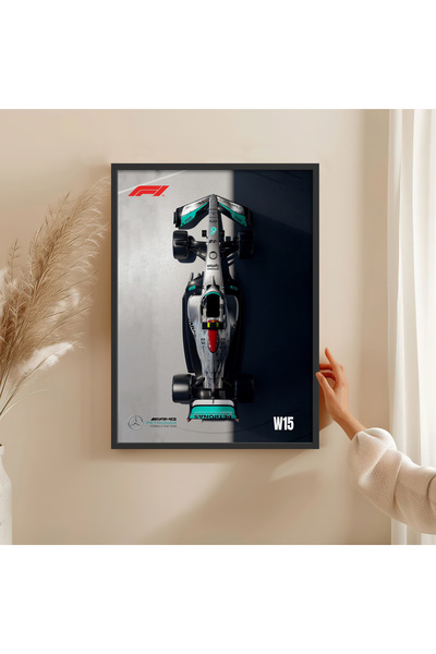 HOMEPACK ΠΙΝΑΚΑΣ ΜΕ ΞΥΛΙΝΟ ΣΚΕΛΟΣ ΠΙΝΑΚΑΣ ΑΦΙΣΑ FORMULA1 ΔΙΑΚΟΣΜΗΣΗ ΤΟΙΧΟΥ TK...