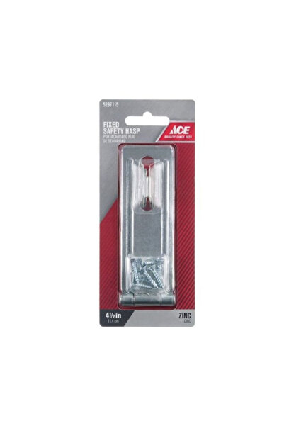 ACE مشبك أمان ثابت من الزنك عالي الجودة مقاس 4-1/2 بوصة