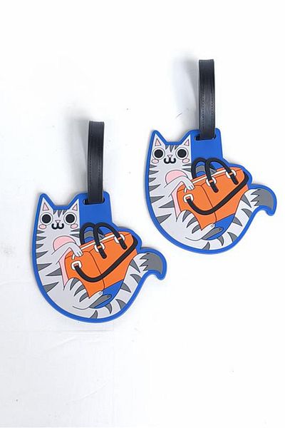 Ecrou Cat Suitcase Tag Travel Accessory