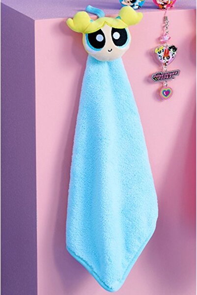 Miniso Powerpuff Girls Lisanslı 3D Dekoratif El Havlusu (Bubbles)