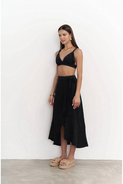 Mels Summer Muslin Skirt-Crop Set