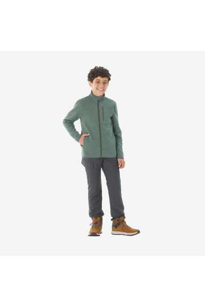 Decathlon Quechua Kids Outdoor Pants - 7/15 Years - Gray - Nh100