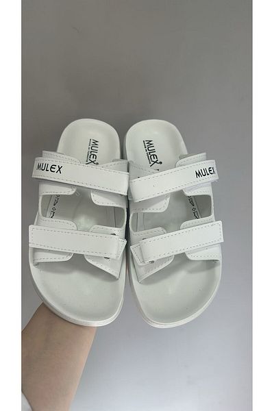 Slipcat Mulex Two Velcro дамски стилни ежедневни черни чехли
