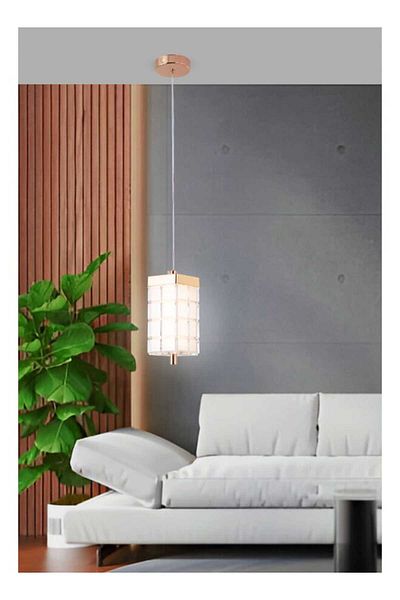 best power Modern LED Pendant Lamp 9896-1 – 10W | 3 Lighting Modes | Adjustable Hanging Light | Ceiling Lamp