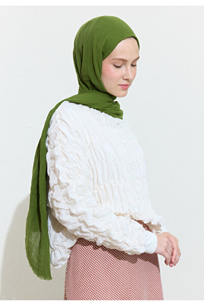 Fresh شال من القطن والكتان توست الأفوكادو