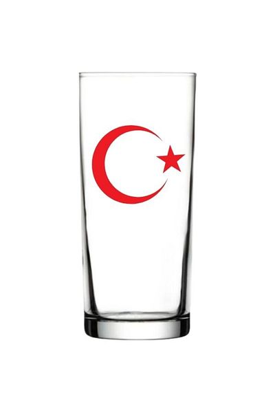 Özcan Tasarım كوب راكيا مطبوع عليه نجمة القمر - كوب راكيا على شكل نجمة القمر