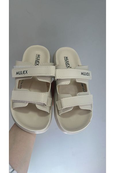 Slipcat Mulex Two Velcro дамски стилни ежедневни черни чехли