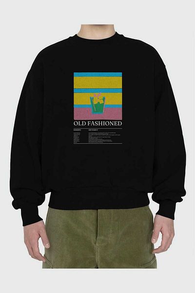 Ankhises Mary Pickford Front Printed Oversize Sweatshirt Men Women Unisex