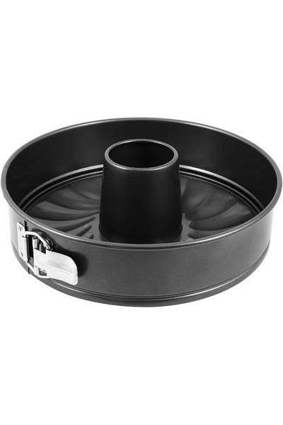 TEFAL Easy Grip 25 cm Savarin Springform Baking Pan – Carbon Steel Non-Stick Mold with Removable Belt