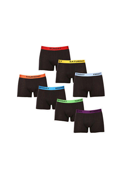 MODA SIRMALI ERKEK BOXER HAFTANIN GÜNLERİ EN