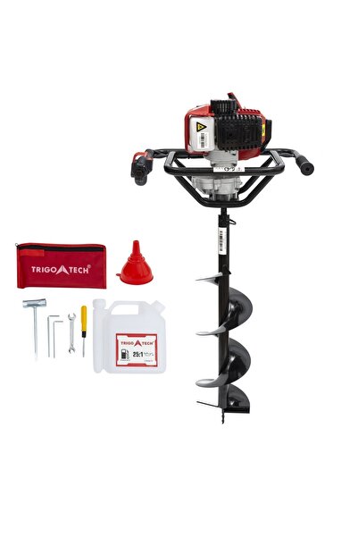 Trigo Tech CAMPIONTrigo-Tech Σετ βενζινοκίνητου τρυπανιού 2,5 HP + 2 τρυπάνια...